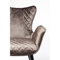 Chair with Armrest Dream Brown