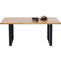 Table Jackie chêne-noir 160x80