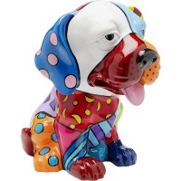 Deco Figurine Dog Patchwork 35cm