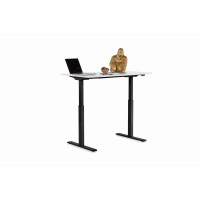 Desk Office Smart Black White 140x70cm