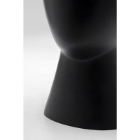 Oggetto decorativo Abstract Face nero 34cm