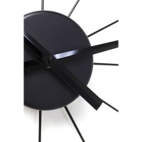 Wall Clock Like Umbrella Black