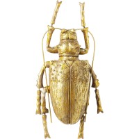 Wall Decoration Longicorn Beetle Gold