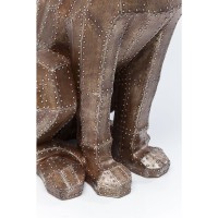 Deco Figure Sitting Cat Rivet Copper