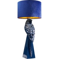 Lampe à poser Parrot bleu 84cm
