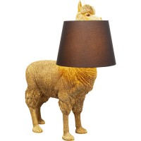 Lampada da terra Alpaca oro 108cm