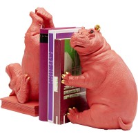 Serre-livres Hippo fuchsia (2/set)