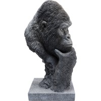 Deko Objekt Thinking Gorilla Head