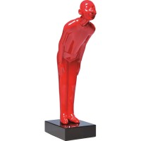 Decoration Figure Welcome Guests Red Small