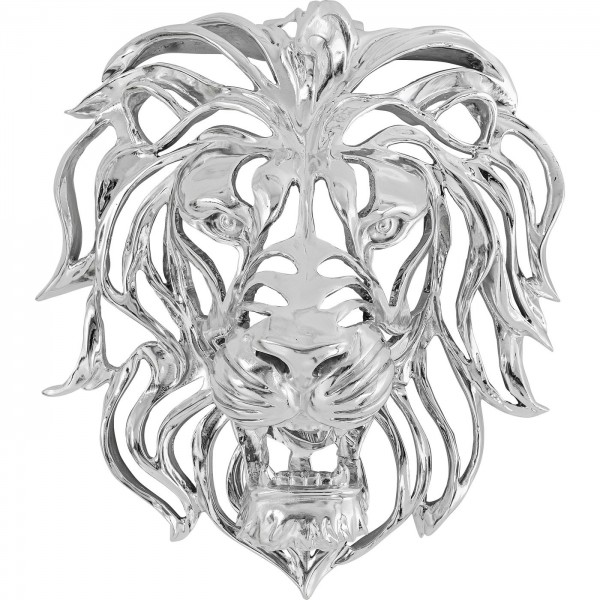 Bijoux muraux Lion Argent