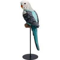 Deko Figur Parrot Türkis 36cm