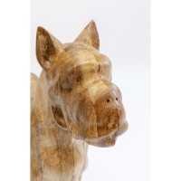 Deco Figurine Bulldog Wood 70x78cm
