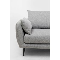 Sofa Amalfi 2-Seater Grey 219cm