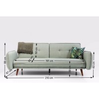 Sofa Bed Lizzy 210cm