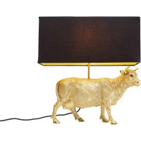 Lampe à poser Cow doré 52cm