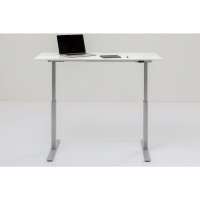 Schreibtisch Office Smart Grau Weiss 160x80