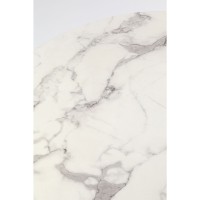 Tavolo Schickeria marmo bianco Ø80cm