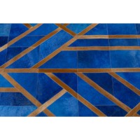 Linee tappeto Blu 170x240cm