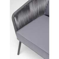 Sofa Set Elba Grey Quattro (4/part)