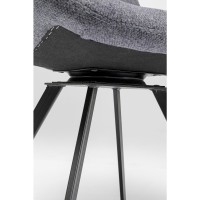 Chaise pivotante Blade gris