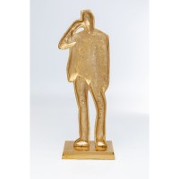 Deko Figur Standing Man Gold 62cm