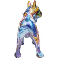 Figura decorativa Frenchie colorato 24cm