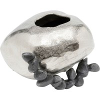 Vaso Art Stones argento 21cm