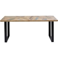 Table Abstract Black 180x90cm