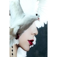 Glasbild Mother of Doves 80x120cm