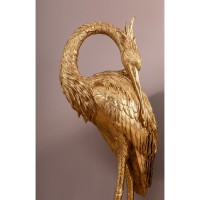 Decoration Object Crane Gold