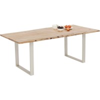 Table Harmony argenté 160x80cm