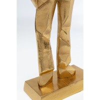 Figura decorativa Standing Man oro 62cm