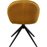 Swivel Chair Carlito Mesh Yellow