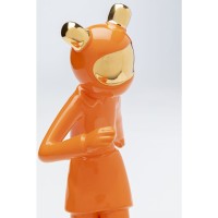Figurine décorative Skating Astronaut orange