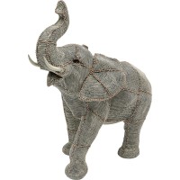 Oggetto decorativo Camminare Elefanti Perle