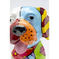Figura decorativa Dog Patchwork 35cm