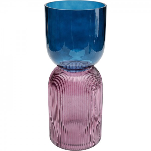 Vase Marvelous Duo Blau Lila 40cm