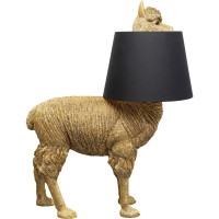 Lampada da terra Alpaca oro 108cm
