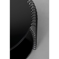 Table d appoint Wire Cut Out noir (2/Set)