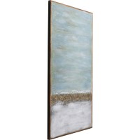 Dipinto ad acrilico Abstract Horizon 100x200cm