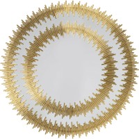 Mirror Solare Gold Ø132cm