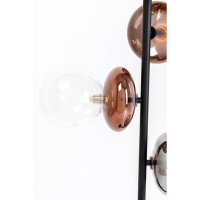 Floor Lamp Double Bubble Copper 165cm