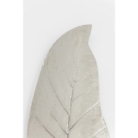 Windlicht Leaf Silber