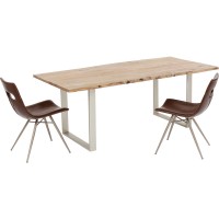 Table Harmony argenté 160x80cm