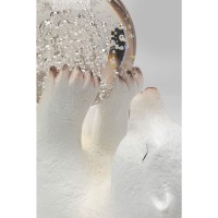 Figura decorativa Disco Polar Bear 26cm