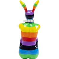 Deko Figur Sitting Rabbit Rainbow 80