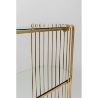 Konsole Wire Brass 81x78cm