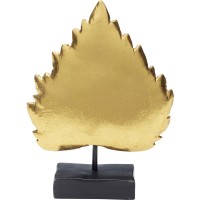 Oggetto decorativo Leaves oro 22cm
