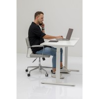 Desk Office White White 160x80