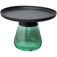 Tavolino da caffé Bottiglia verde Ø 60cm